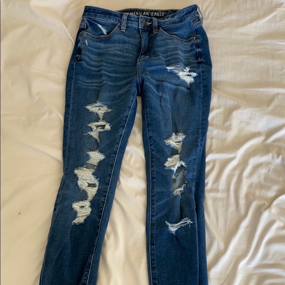 American Eagle Ripped Jeans